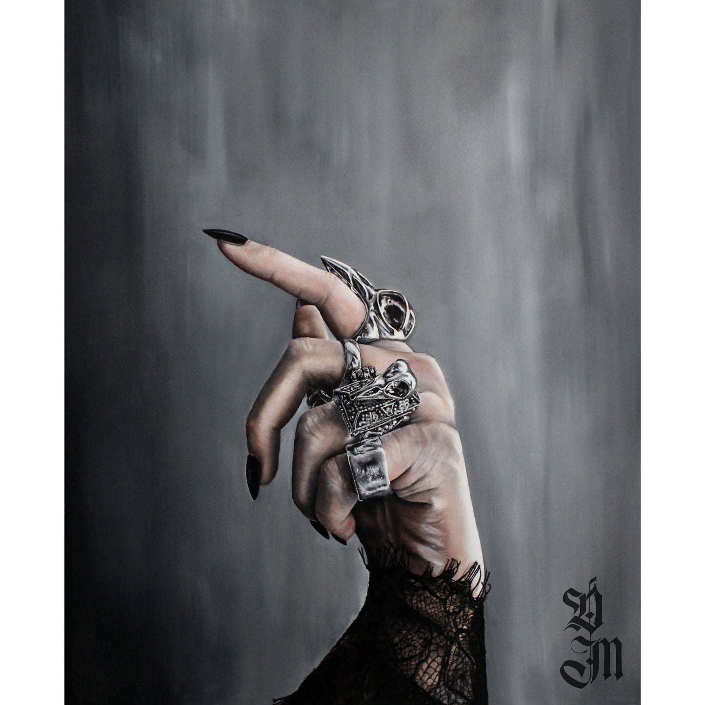 April's widow - 13" x 19"